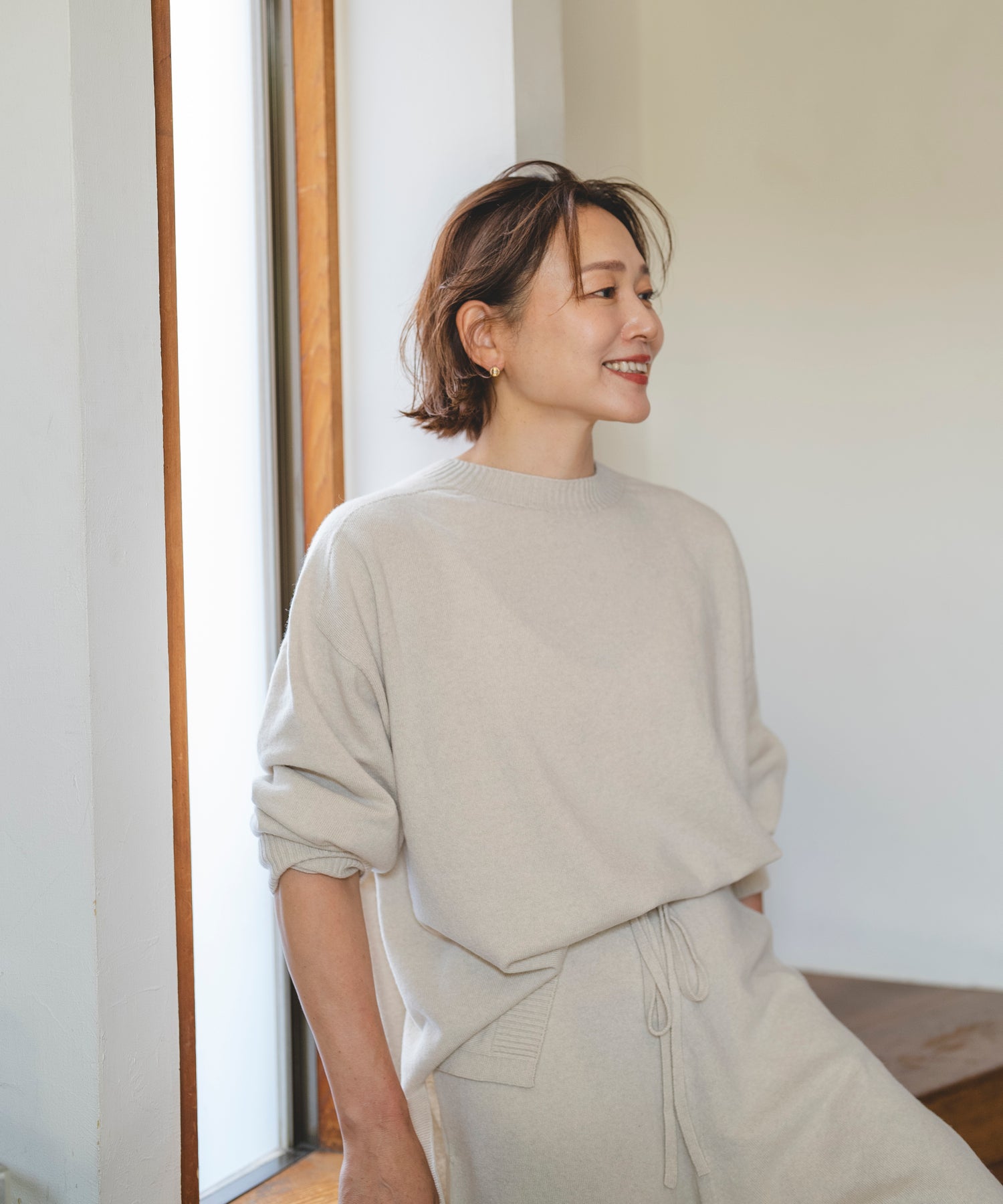 ヘリル WHOLEGARMENT PULLOVER HERILL”Wholegarment Pullover/Cardigan” | well-made by