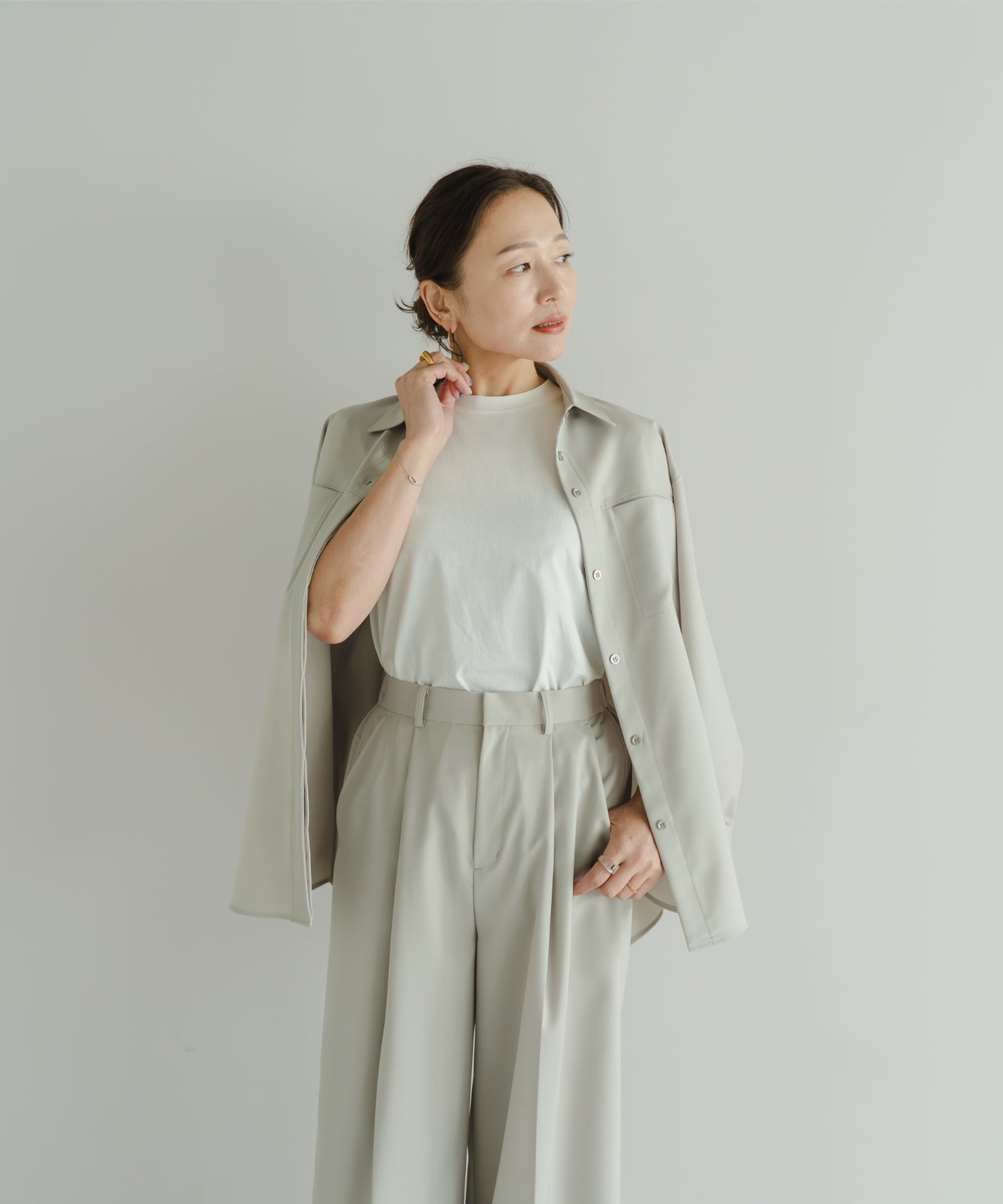 Over Size Shirt - Sage