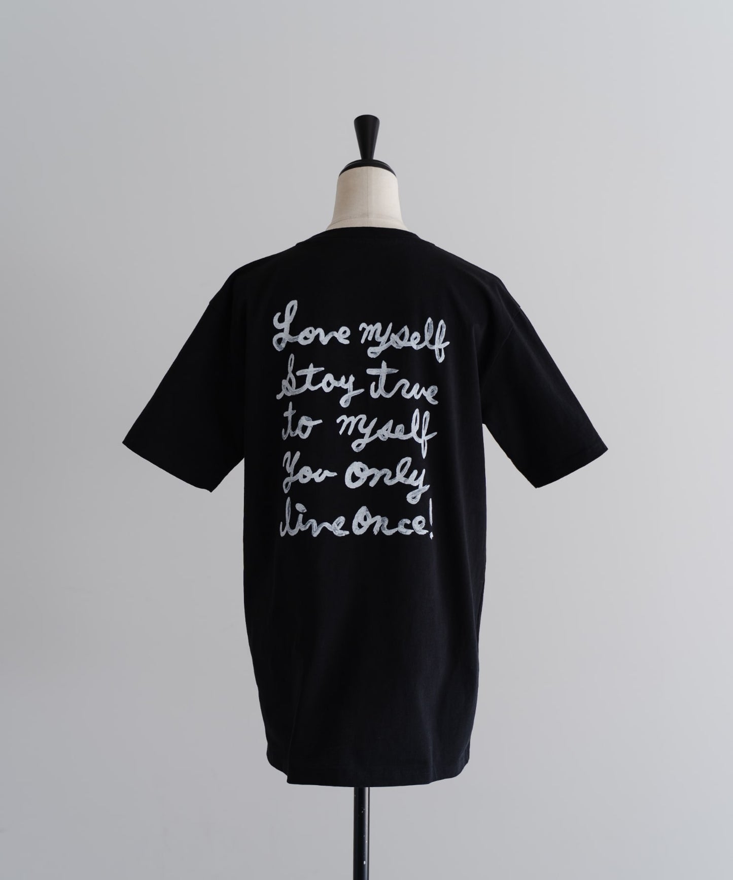Message T Shirt - Black