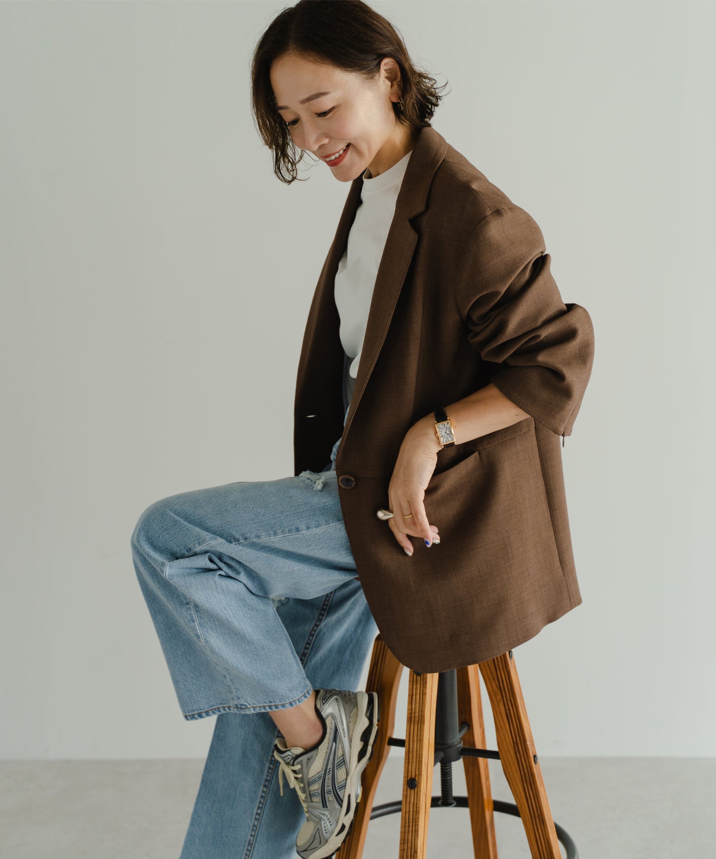 Baggy Jacket - Brown