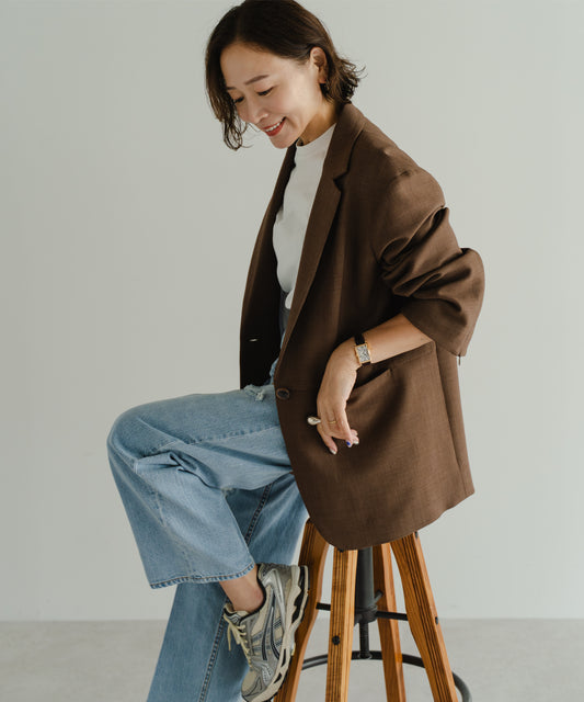 Baggy Jacket - Brown