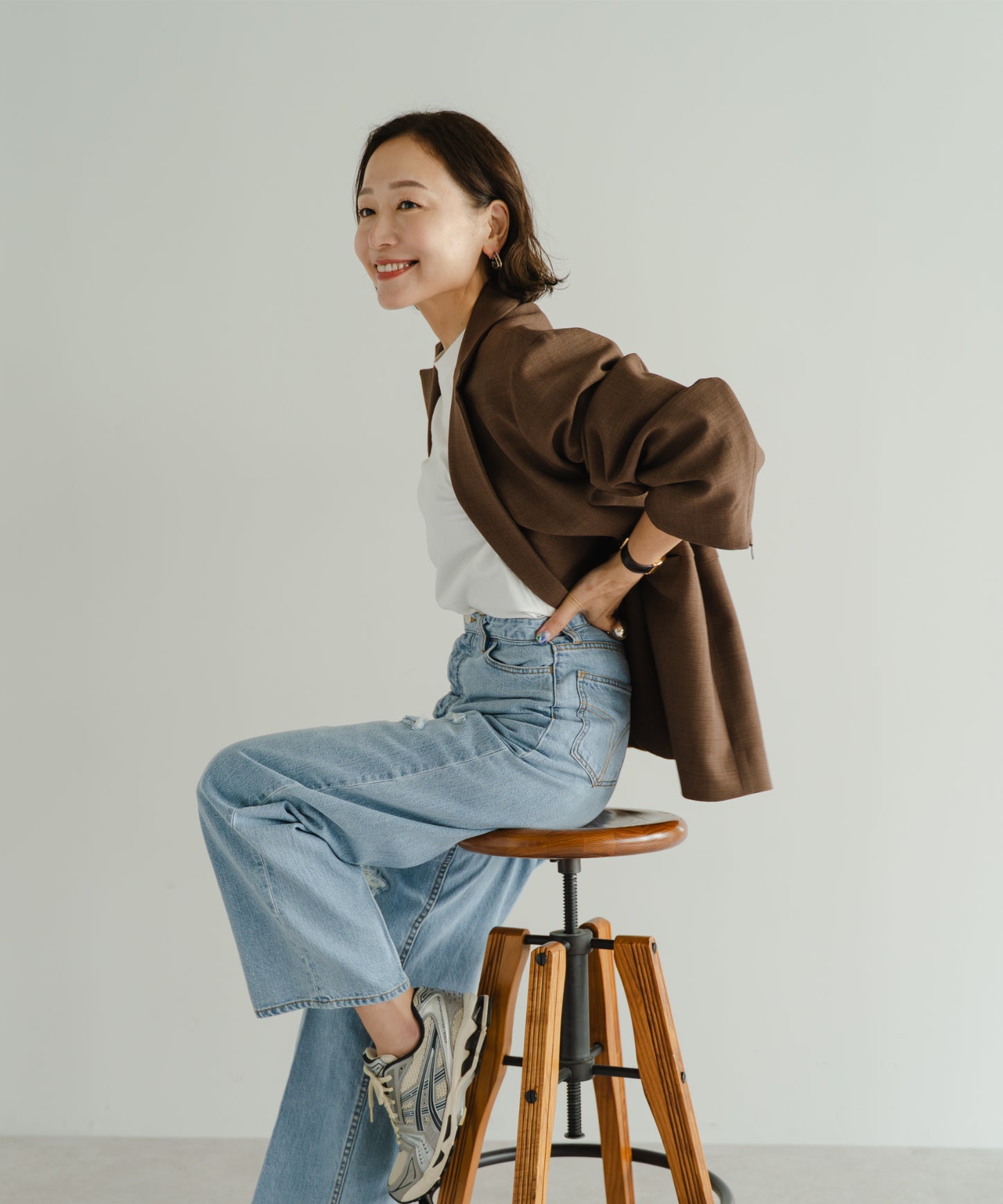 Baggy Jacket - Brown