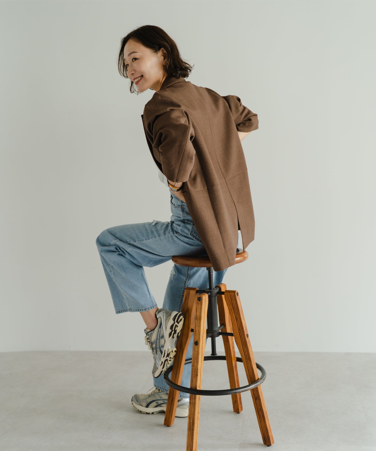 Baggy Jacket - Brown