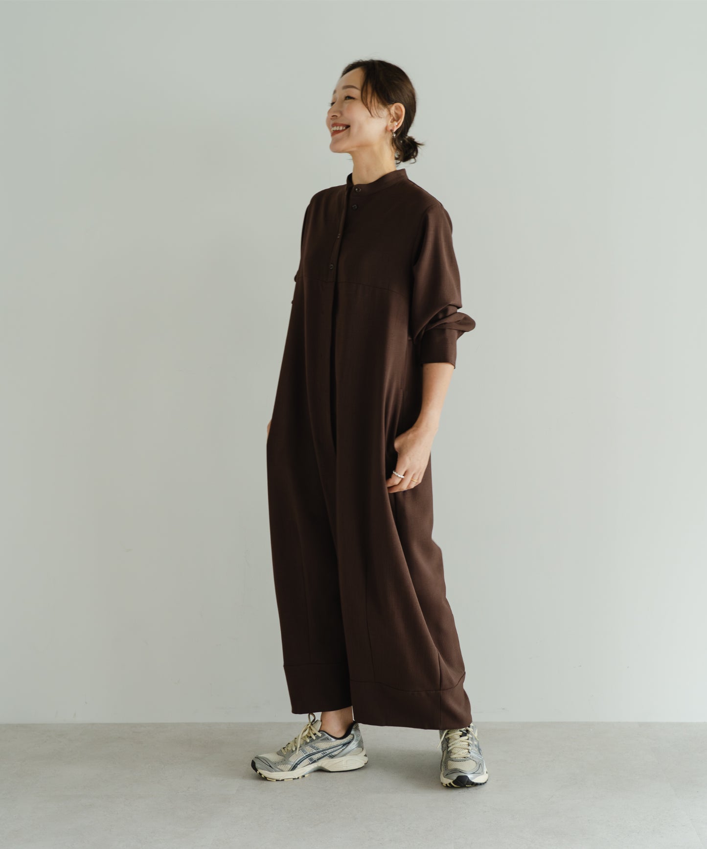 Cocoon One-Piece - Brown