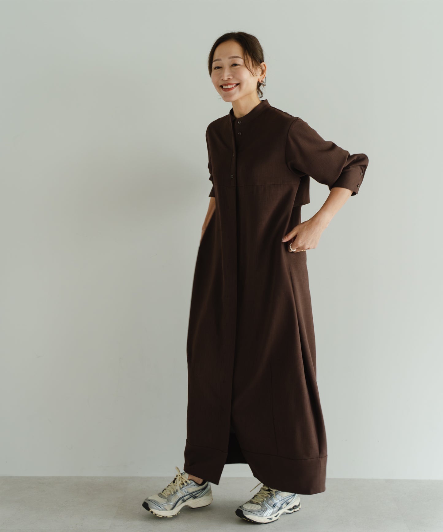 Cocoon One-Piece - Brown