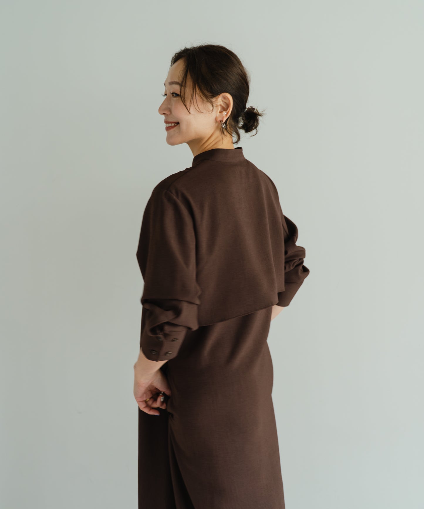 Cocoon One-Piece - Brown