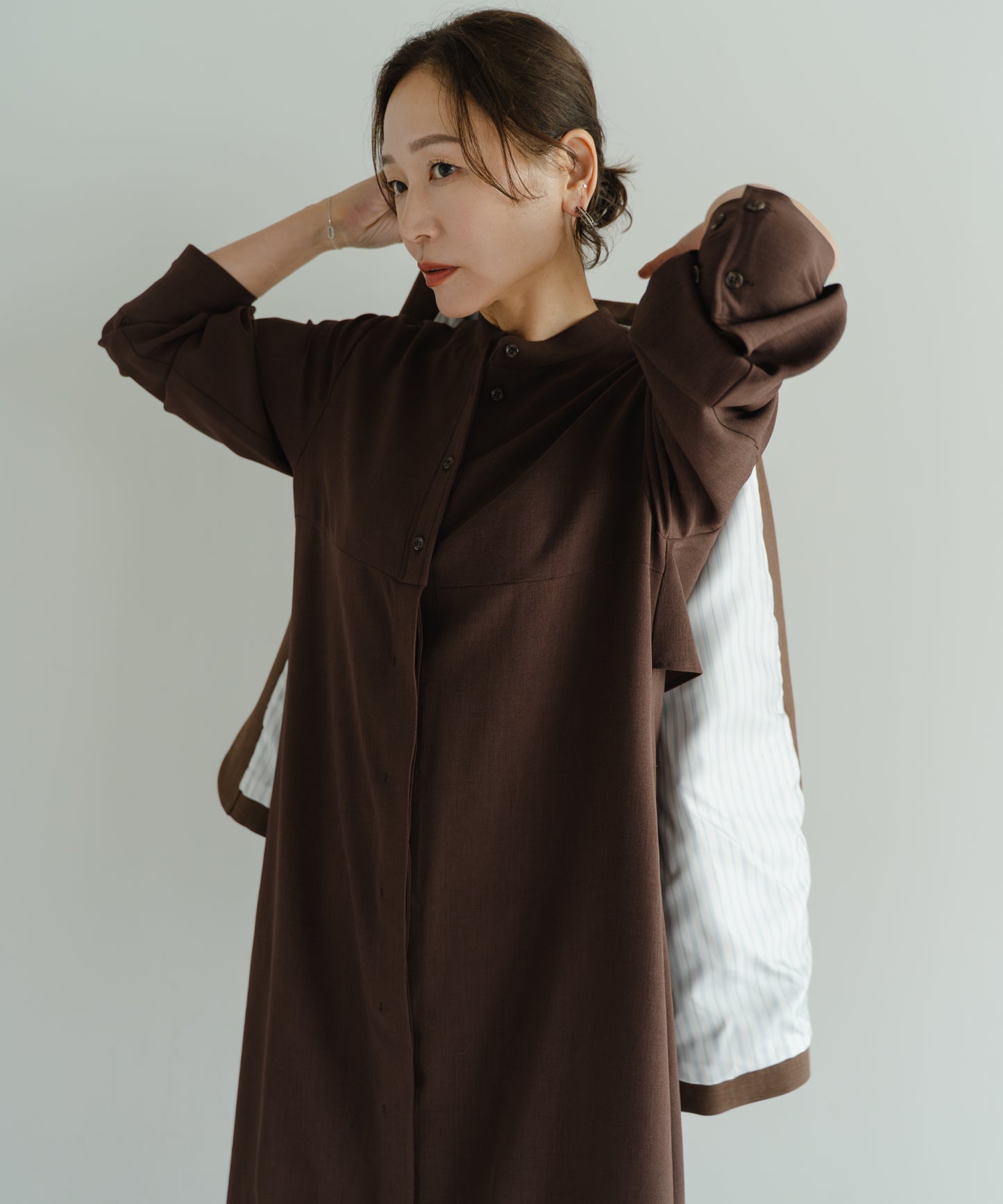 Cocoon One-Piece - Brown