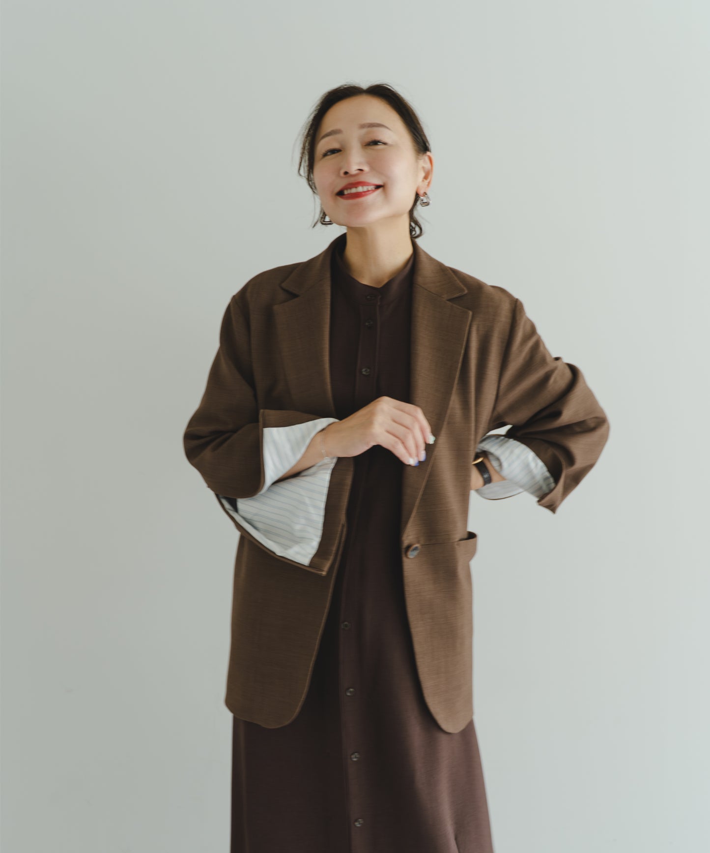 Cocoon One-Piece - Brown